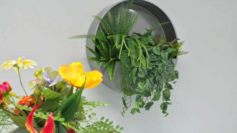 Yfke Blom - Groene wandobjecten #4